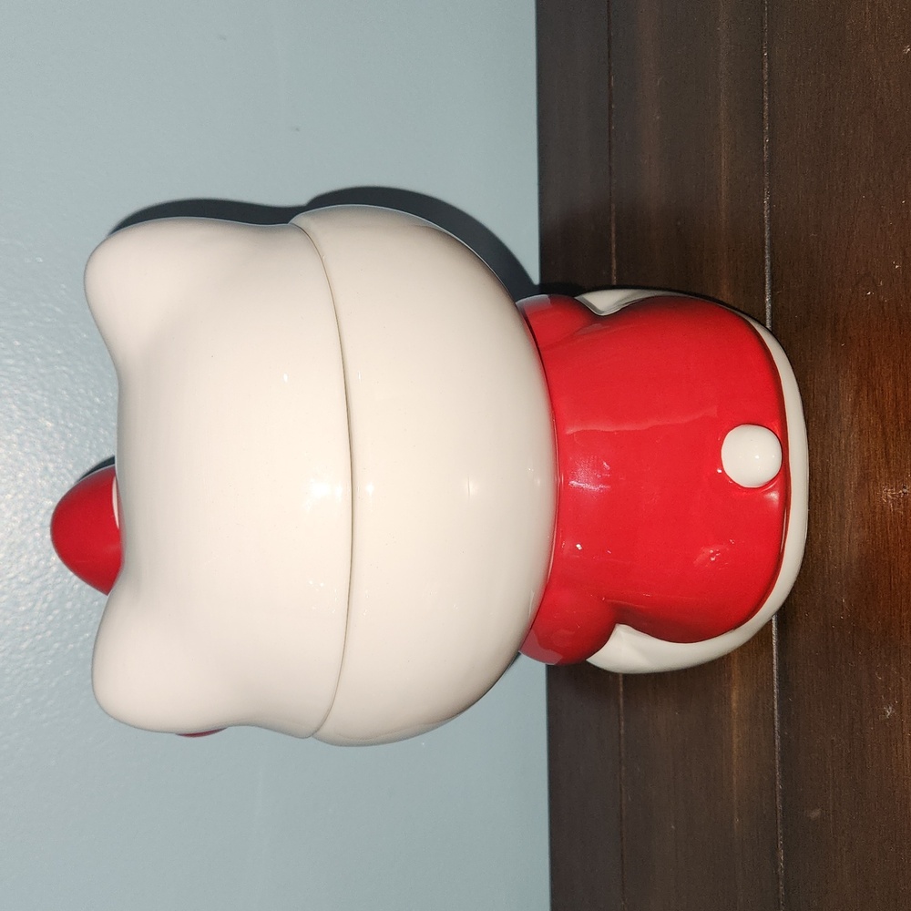 SKY BLUE HELLO KITTY Teddy Bear Cookie Jar - Picture 3 of 6